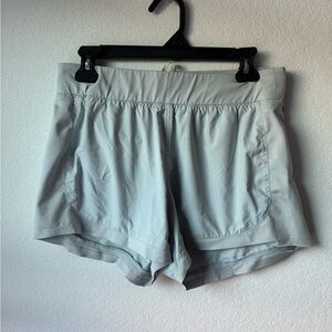 Athleta Gray Running Shorts Women’s Medium